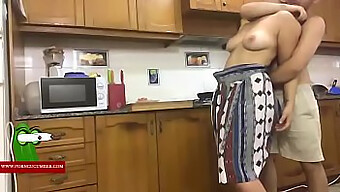 Rough And Wild Sex In The Kitchen