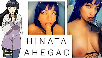 הפה החם של Hinata Ahegao עם חזה גדול וציצים - נארוטו גירל