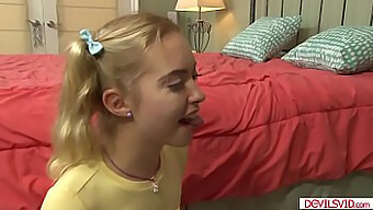 Teen Babysitter Chloe Couture Gets Her First Blowjob And Fucked By Her Employer