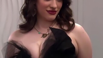 Kat'S Big Natural Tits Steal The Show In This Celebrity Porn Clip