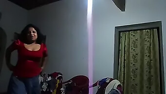 Sri Lankan Aunty'S Hot Blowjob Skills