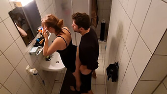 Amateur Girl Seduced By College Boy In Bathroom