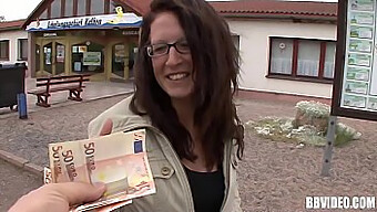 Brunette German Milf Gets Pounded For Money