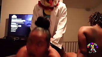 Halloween Amateurs Get Fucked By Big Black Cock