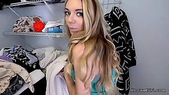 Blonde Freundin Des Exfreundes Genießt Oralsex Und Analsex