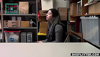 Big Ass Teen Stepdaughter Caught Shoplifting By Her Father And Fucked