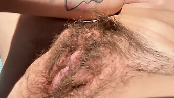 Amateur Homemade Video Of A Big Boobed Mature With A Hairy Pussy