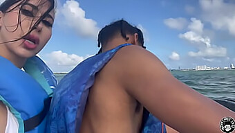 Mouth And Ass: Lil D Claps Valerie Kay On A Jetski