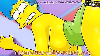 The Simpsons' Big Asses In A Hot Adult Video