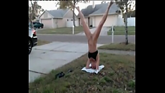 Bareboobs And A Headstand: Lil C'S Outdoor Show