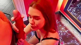 Genç (18+) Pov Bir Oral Seks Ve Yüzüne Boşalma Alıyor