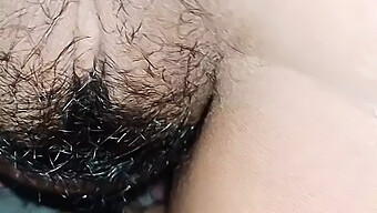 Fucking A Thick And Furry Penis With A Sex Toy