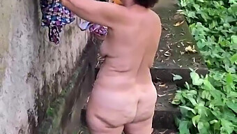 Nude In The Wild: Big Tit And Ass In The Jungle