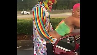 Jasamine Banks And Gibby The Clown'S Public Sex Adventure In Hd