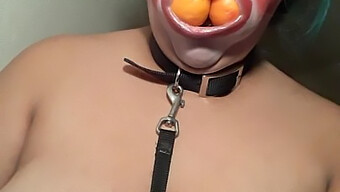 Gros Tétons Plantureux Et Éjaculation Faciale En Bdsm