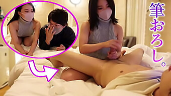 La Première Expérience D'Un Garçon Japonais Avec Les Mains D'Une Fille - Une Fin Éjaculatrice