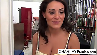 Big Tit Brunette Charley Pleasures Herself In Hd Video