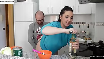 Watch Pamela And Jesus Get Down And Dirty In The Kitchen